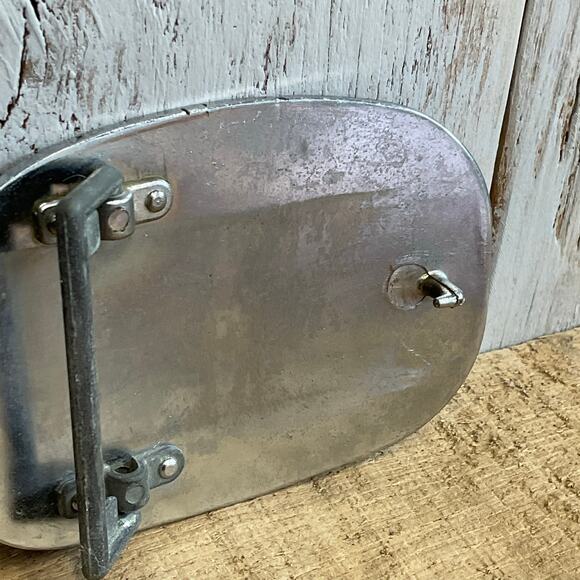 Blank Ribbon Belt Buckle Trophy Award Ornate Western Vintage To Engrave - Picture 6 of 7